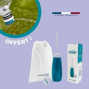 Bidet Portable pour Toilette Intime avec deux embouts ajustables - Marque Française - 400 ml - Douchette de Voyage - Expert WC