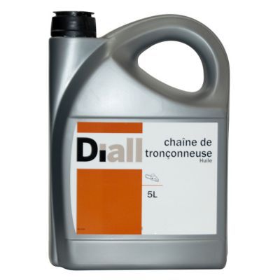 Tronçonneuse thermique 45cm³ / 45cm + Bidon d'huile pour chaîne 5 litres +  Bidon d'huile