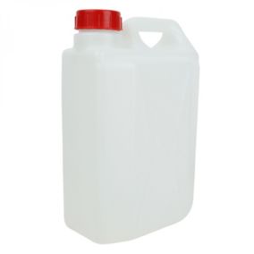 Bidon en plastique (PEHD) pour usage alimentaire avec bouchon - 20L - Linxor