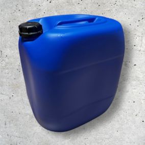 Bidon Jerrican Plastique 20 L litres Bleu Bouchon DIN 61 Liquides Alimentaires et Chimiques Ergonomique Empilable Réutilisable