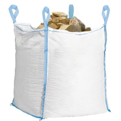 Big bag 1000 kg, résistant pour gravats, conteneur blanc