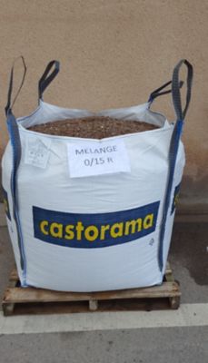 Big Bag 1m3 Mélange Sable Et Gravillon Pour Béton | Castorama