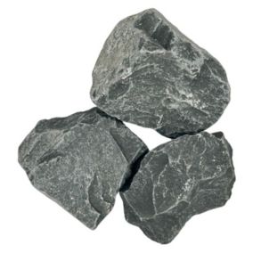 Big Bag de 0,75m3 (+/- 1000 Kg) Pierre à Gabions Noire 80/150 mm - Livraison PREMIUM