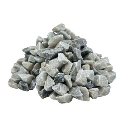 BIG BAG de +/- 1000 Kg Gravier de Marbre Gris Bleuté 8/16 mm - Livraison PREMIUM
