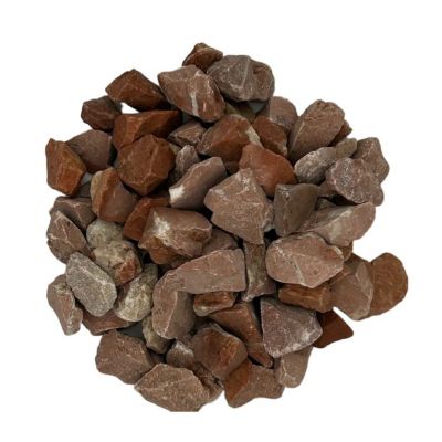 BIG BAG de +/- 1000 Kg Gravier Silico-Calcaire Rouge Espagne 8/16 mm - Livraison PREMIUM