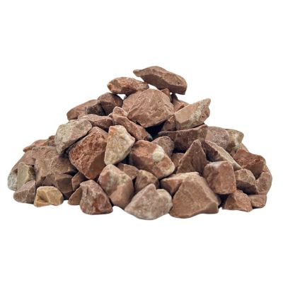 BIG BAG de +/- 1000 Kg Gravier Silico-Calcaire Rouge Espagne 8/16 mm - Livraison PREMIUM
