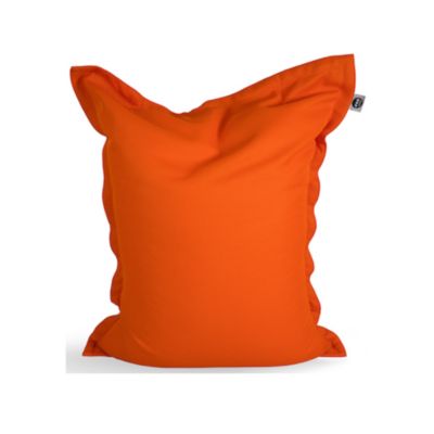 Big Mama Floating pouf XXL 180 x 140x 25cm intérieur & extérieur flottant, déhoussable et résistant aux uv, Orange (BM180140-6)