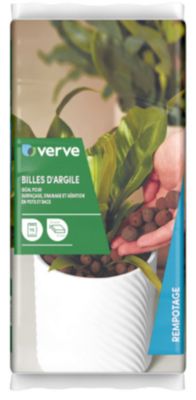 Billes D'argile 6L Billes D'Argile Terre D'Auguste 6L - Pour Orchidées, Bonsaïs, Plantes Vertes, Substrat Aération Drainage Plantes