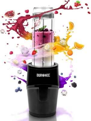 BL510 Mini blender 500W Bouteille de 570 ml Sans BPA Smoothie shake protéiné jus fruits légumes sauce Duronic