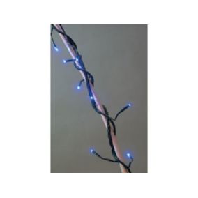 BLACHERE ILLUMINATION Guirlande électrique 192led, 16m, bleu, intérieur/extérieur