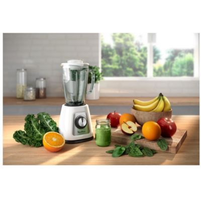 Blender 1.75l 800w blanc Moulinex LM430110 blendforce glass