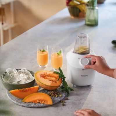 Blender 1.9l 450w blanc Philips HR2041/00 séries 3000