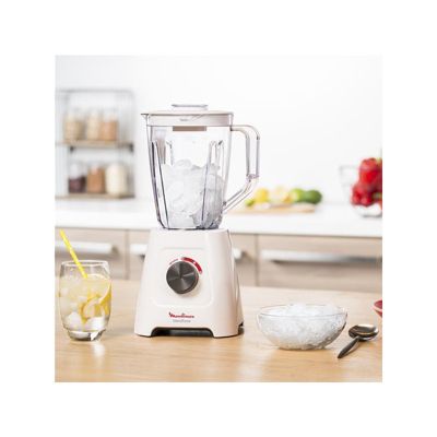 Blender 2l 600w blanc Moulinex LM420110 blendforce 2
