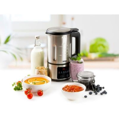 Blender chauffant DOMO - 6 programmes - Inox