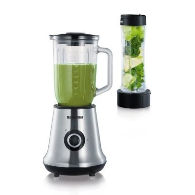 Blender classique avec extracteur de nutriments - 500W - Capacité 1L - Lames inox