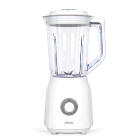 Blender mixeur blanc 1.5L 600W