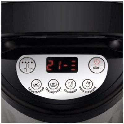 Blender Chauffant Moulinex 1.2L - Noir/Inox - Puissance 1000W - Idéal Pour Soupes Et Smoothies