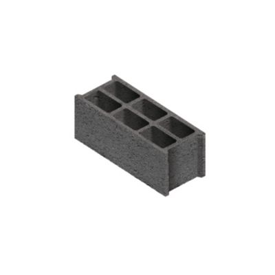 Bloc béton creux 200x200x500mm b40 avec angle Alkern