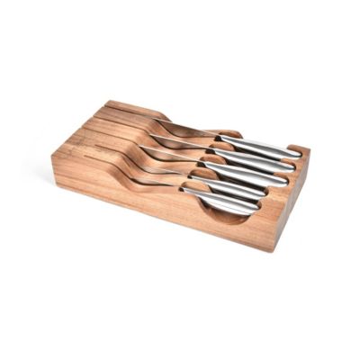 Bloc de 5 couteaux inox Jean Dubost BS288520X00232 storage