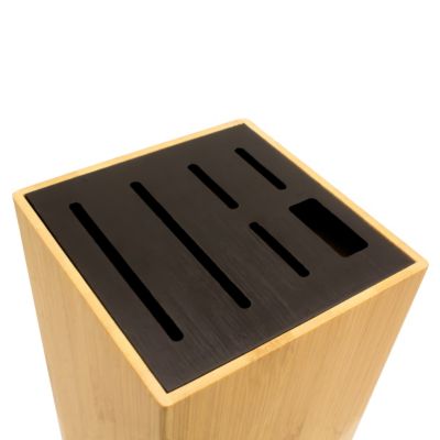 Bloc de rangement pour couteaux en bambou