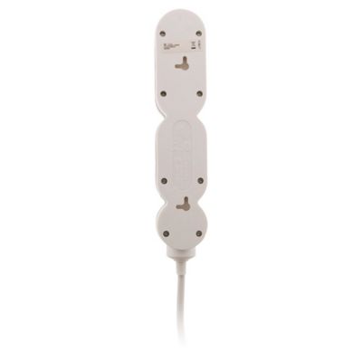 Bloc Home 4 prises 16A 2P+T câble 1,5m - Argent - Zenitech