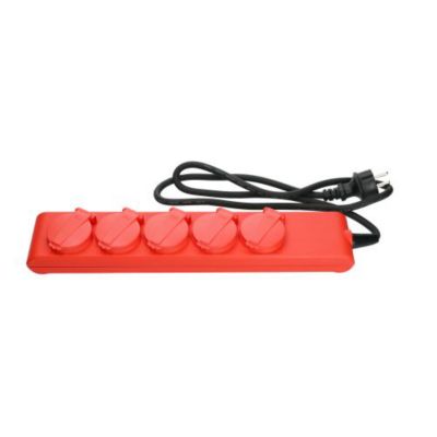 Bloc multiprises étanche 5X2P+T - HANGER - 200008