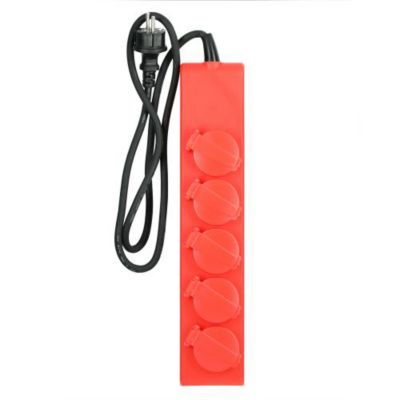 Bloc multiprises étanche 5X2P+T - HANGER - 200008