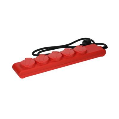 Bloc multiprises étanche 5X2P+T - HANGER - 200008