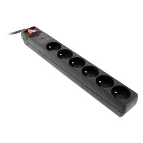 Bloc parafoudre 6x16A + interrupteur Zenitech
