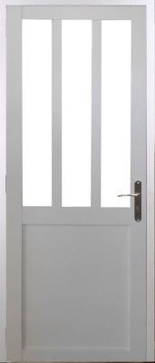 bloc Porte Atelier Blanc H204 X L73 Poussant Gauche Côtes Tableau Gd Menuiseries