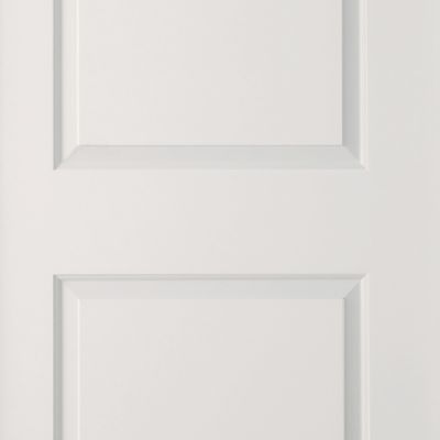 Bloc-porte Camargue blanc H.204 x l.73 cm, poussant gauche