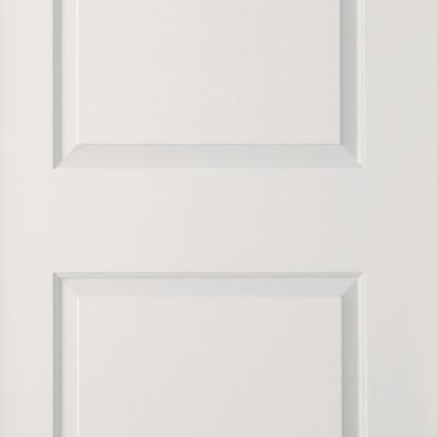 Bloc-porte Camargue blanc H.204 x l.83 cm, poussant gauche