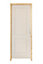 Bloc-porte Camargue blanc lisse H.204 x l.63 cm, poussant gauche