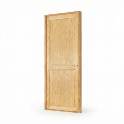 Bloc-porte Camargue pin H.204 x l.83 cm, poussant gauche