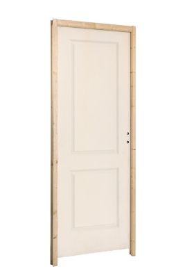 Bloc-porte Camargue prépeint H.204 x l.73 cm, poussant gauche