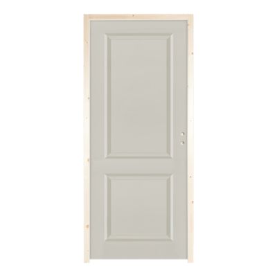 Bloc-porte Camargue pro 2 panneaux blanc H.204 x l.73 cm, poussant gauche