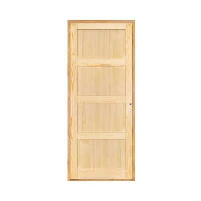 Bloc-porte Connemara pin H.204 x l.73 cm, poussant gauche