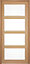 Bloc-porte Connemara vitré H.204 x l.73 cm, poussant droit