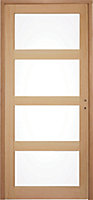 Bloc-porte Connemara vitré H.204 x l.73 cm, poussant gauche