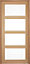 Bloc-porte Connemara vitré H.204 x l.83 cm, poussant gauche