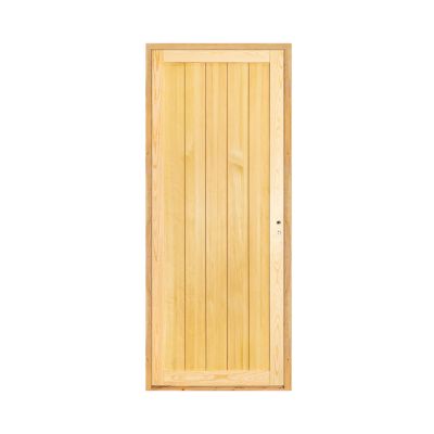 bloc porte cottage pin h 204 x l 73 cm poussant gauche castorama