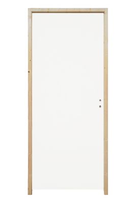 Bloc-porte Coupe feu prépeint H.204 x l.83 cm, poussant gauche