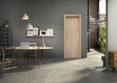 Bloc-porte Exmoor chêne H.204 x l.73 cm, poussant gauche