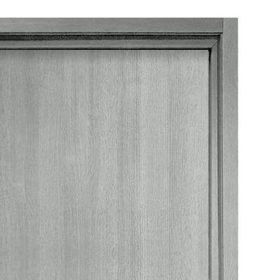 Bloc-porte Exmoor gris H.204 x l.73 cm, poussant droit