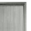 Bloc-porte Exmoor gris H.204 x l.83 cm, poussant gauche