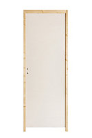 Bloc-porte Exmoor prépeint H.204 x l.93 cm, poussant droit