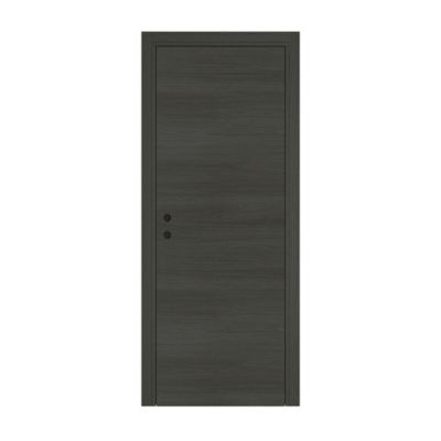 Bloc Porte   Gris anthracite - Réversible et ajustable - L630mm