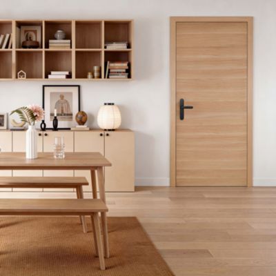 Bloc porte Inara chêne H. 204 x l. 73 cm poussant droit Fortia