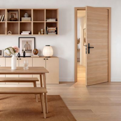 Bloc porte Inara chêne H. 204 x l. 73 cm poussant droit Fortia