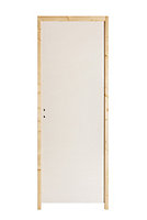 Bloc-porte Isoplane prépeint H.204 x l.73 cm, poussant droit